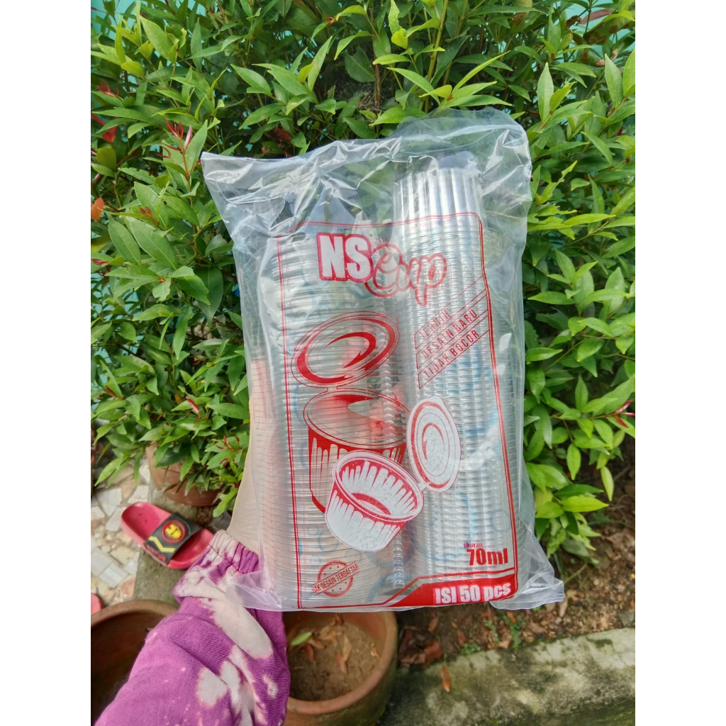 TERLARIS!!! cup pudding set tutup/ cup premium box cup mika/cup pudding 70ml