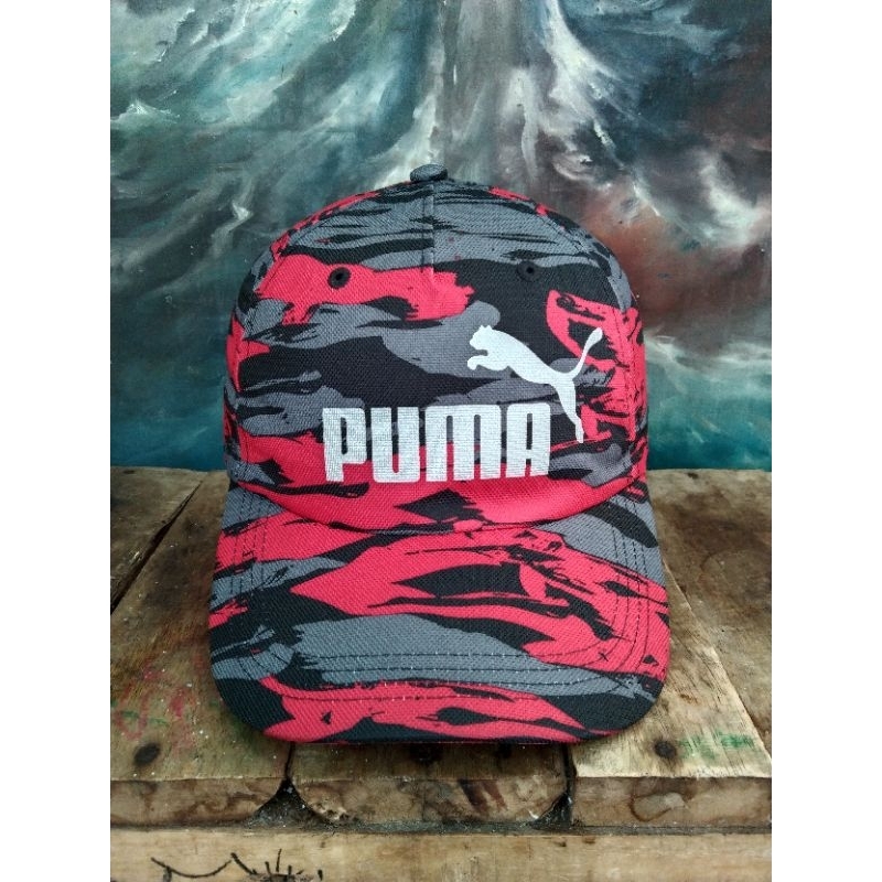 TOPI SECOND PUMA CAMO  ORIGINAL