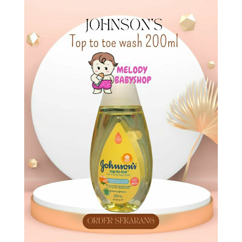 JOHNSON'S TOP-TO-TOE WASH