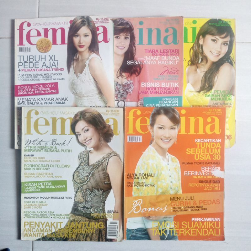 MAJALAH FEMINA EDISI 2006