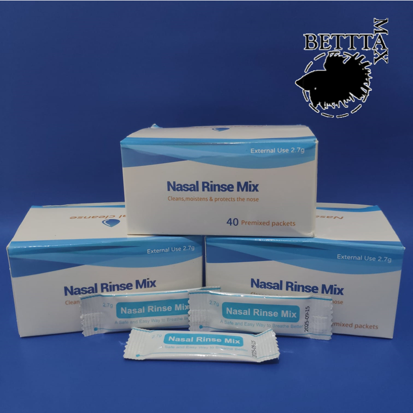 Garam Hidung Nasal Rinse Mix Sinus Nose Wash Cleaner's Salt Garam Cuci Hidung Nacl