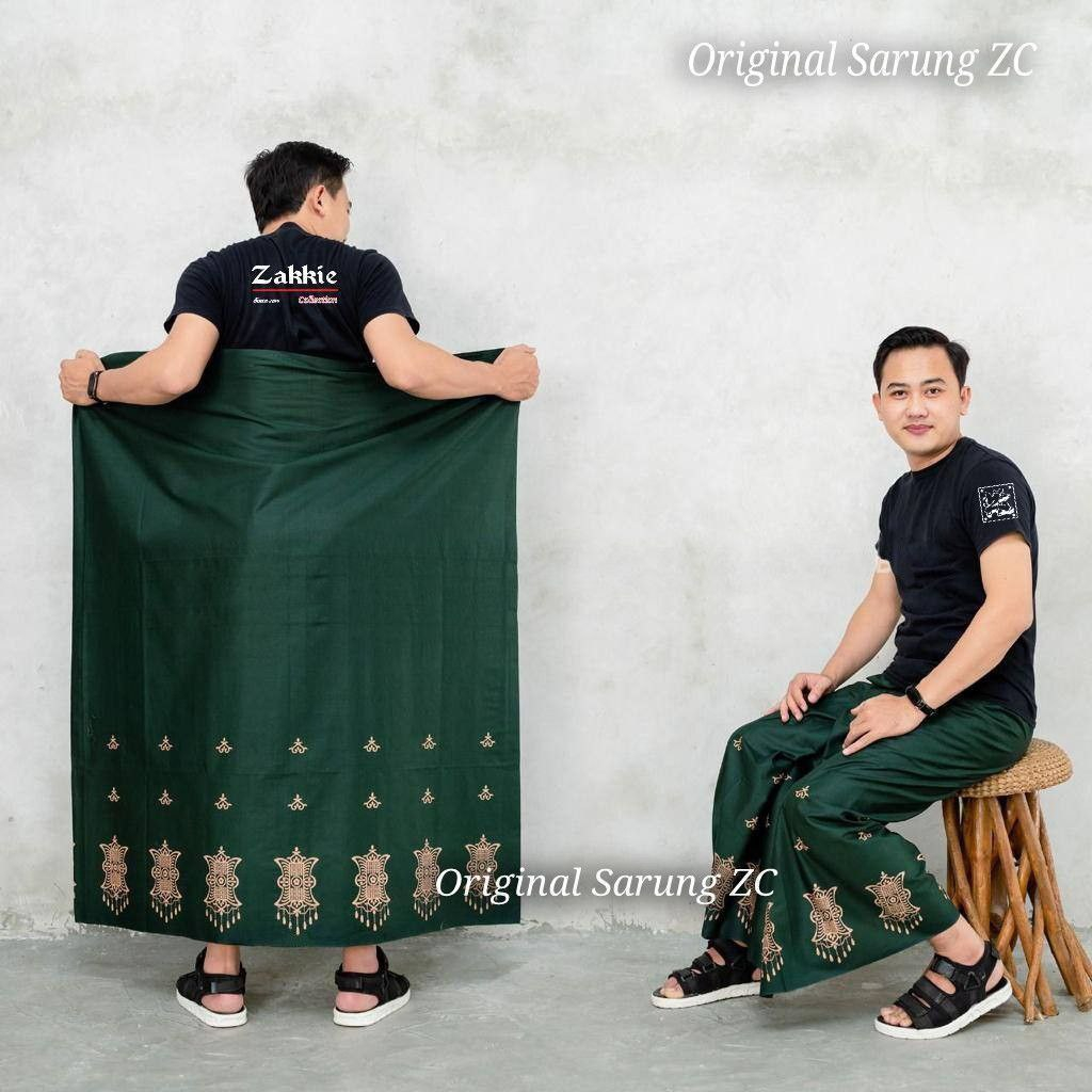 SARUNG BATIK PRIA MOTIF GERBANG ACEH PINTU ACEH (BAYAR DITEMPAT)