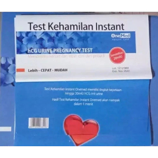 Test pack kehamilan /Tes hamil /Tespek TES KEHAMILAN INSTAN ONEMED