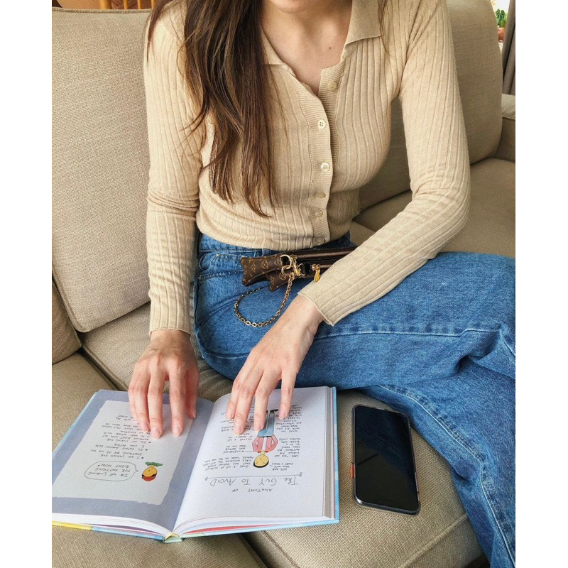 Oudre Gochujang Top in Cream