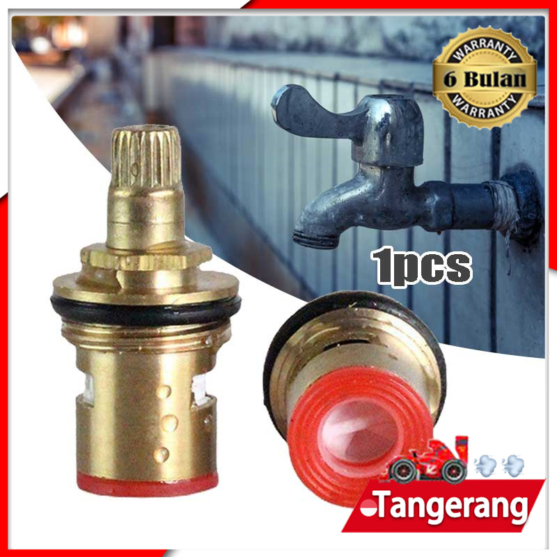 Jantung Kran Air / Jantung Kran Kuningan / Valve Kuningan / Kran Air Spare Part Brass Ceramic Catrid