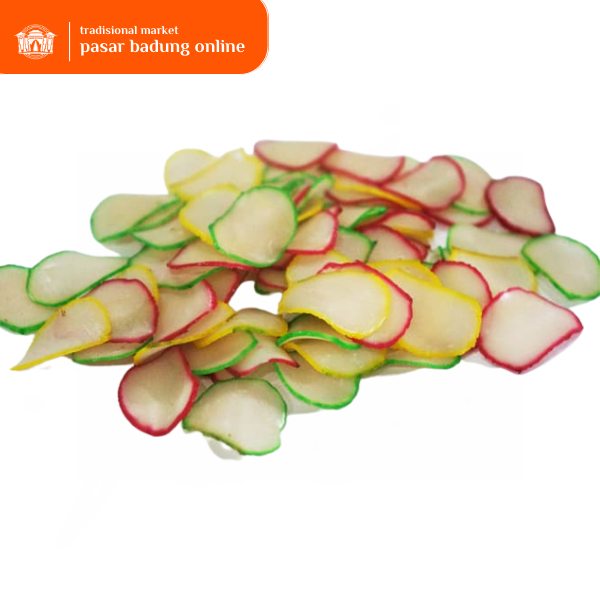 

Kerupuk Warna-warni Mentah / Kerupuk Bawang 500g