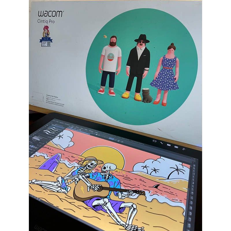 Wacom Cintiq Pro 16 inch Drawing Tablet Touchscreen