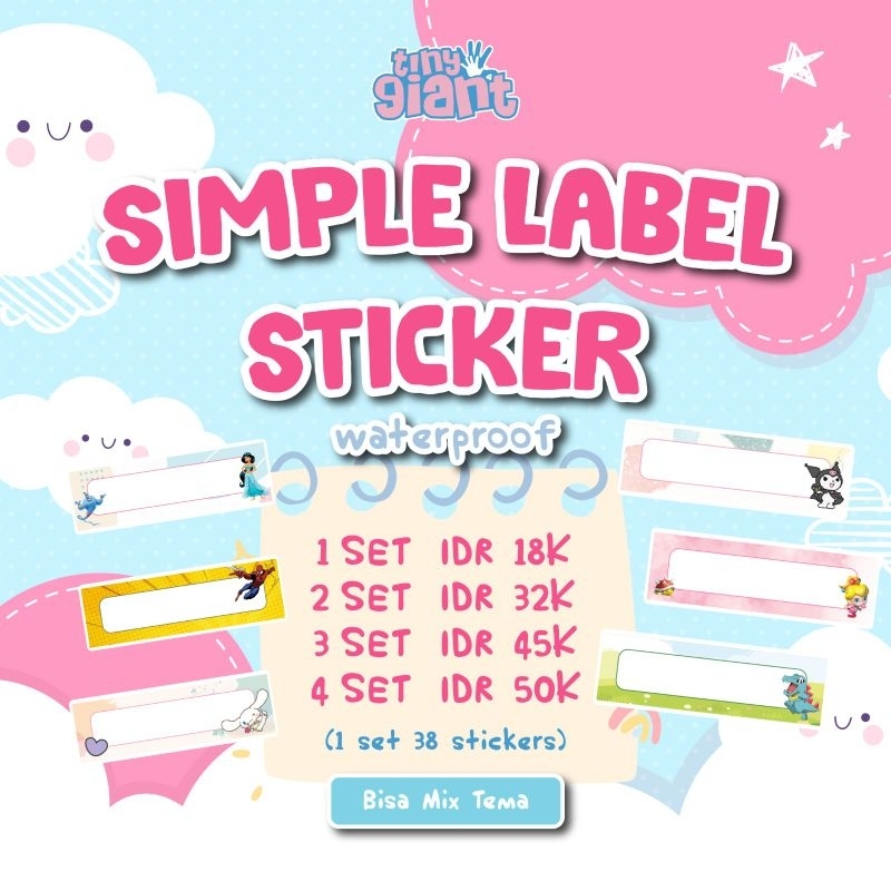 

sticker nama girl design