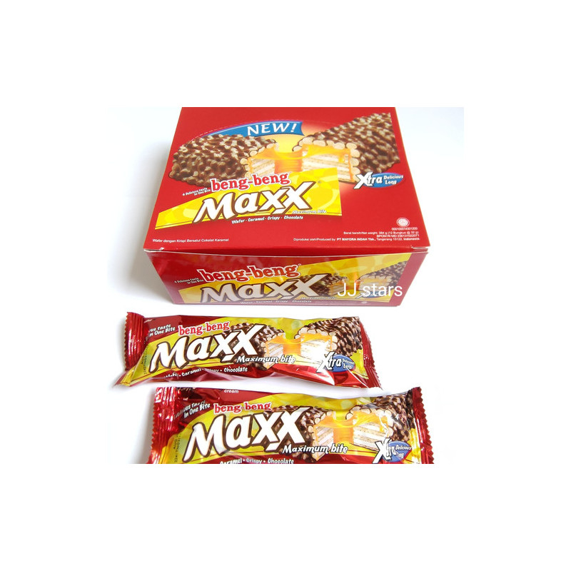 

Beng beng maxx 1 dus 12pcs / beng beng maxx box / beng maxx coklat