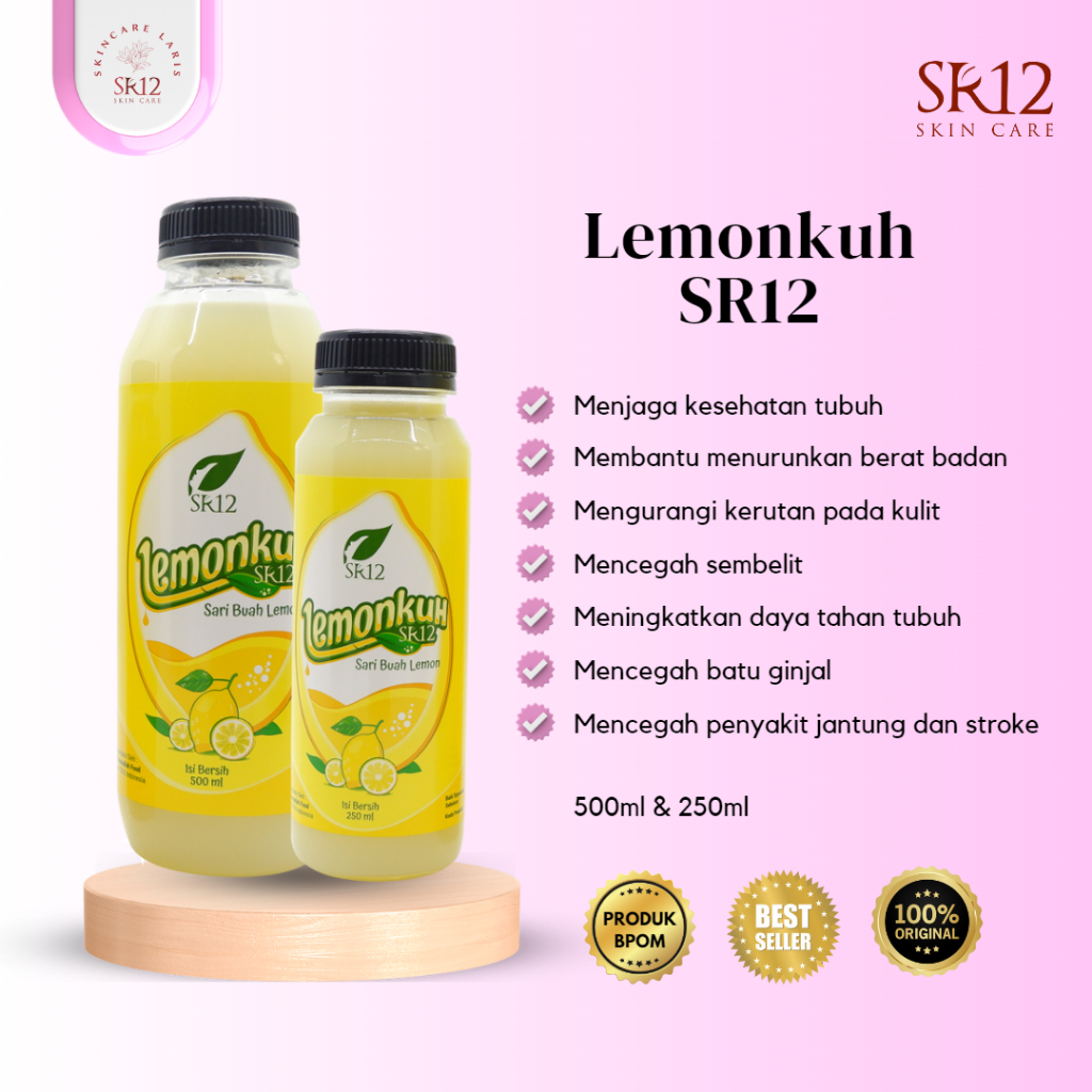 

SR12 LEMONKUH SARI BUAH LEMON ASLI Minuman Herbal untuk Diet dan Kesahatan