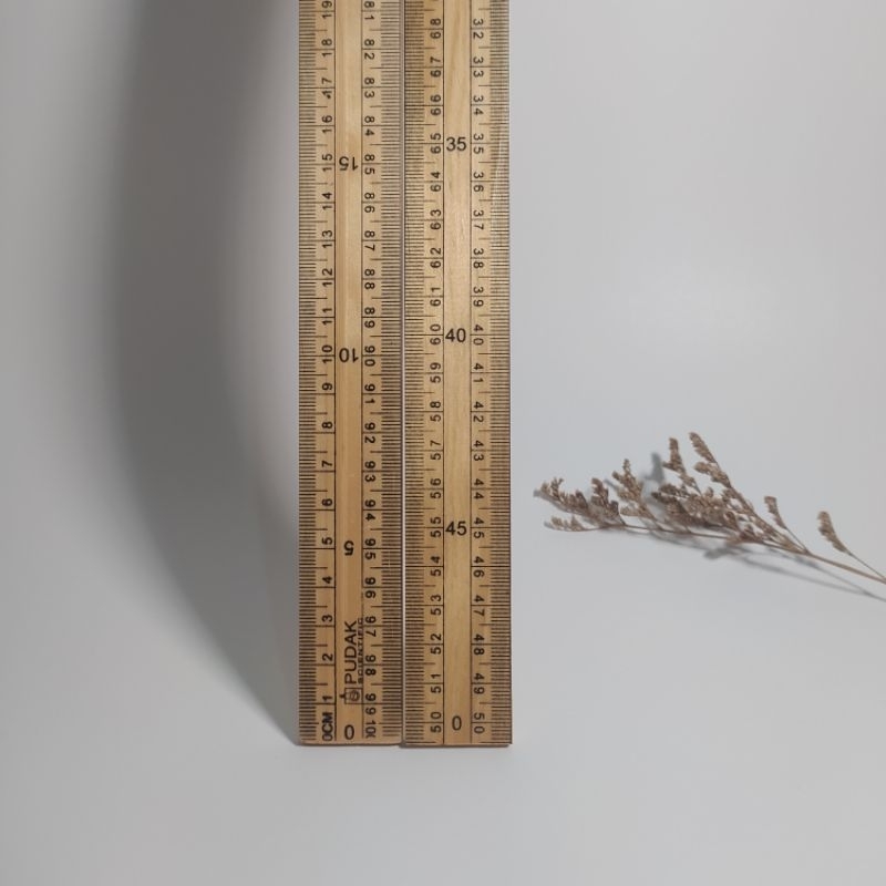 

Penggaris Kayu PUDAK 50 cm