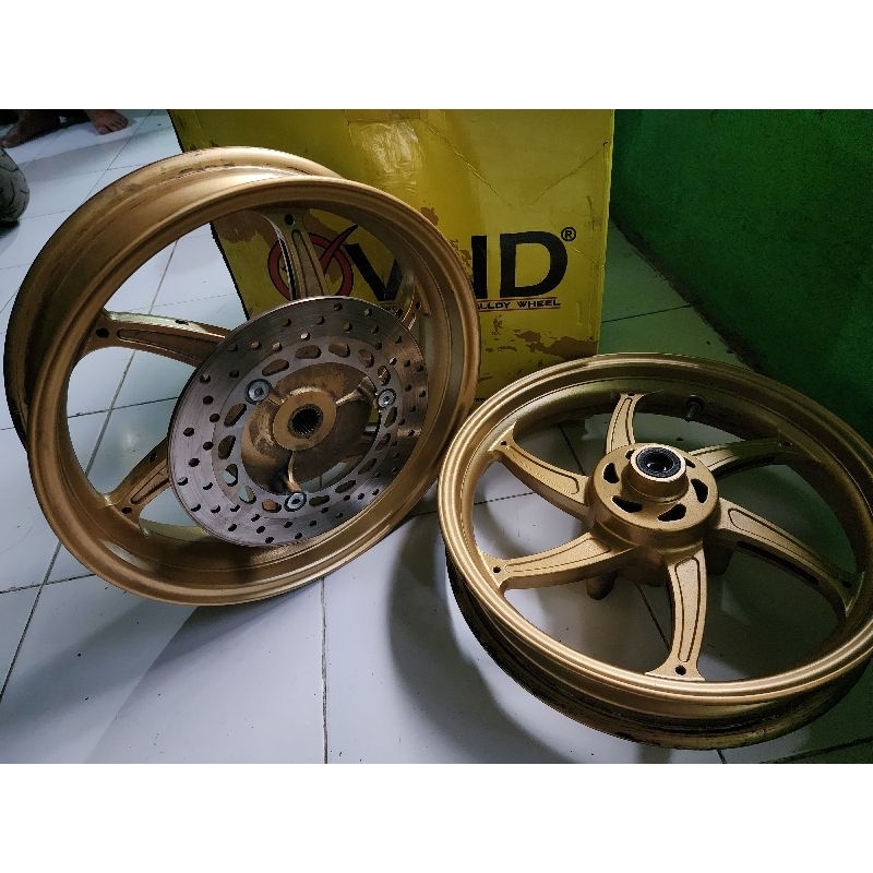 VELG VND SIX STAR AEROX OLD / NEW BEKAS SEPERTI BARU