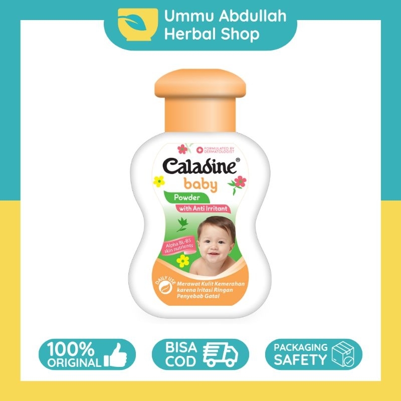 Bedak Bayi Caladine Baby 100 gram Untuk Kulit Gatal dan Iritasi Anak Bayi