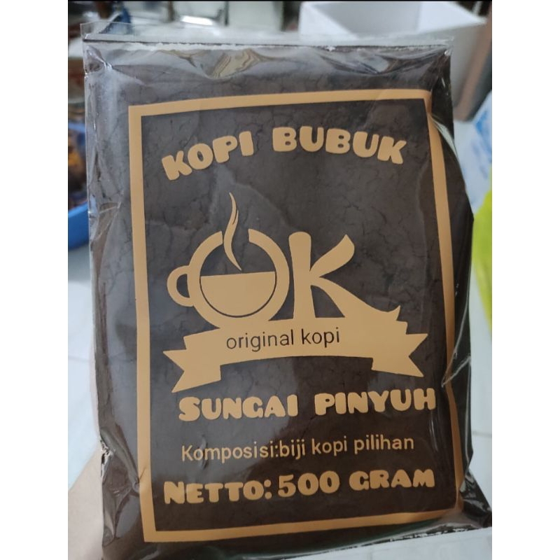 

KOPI BUBUK OK (Original Kopi) 500g Khas Sungai Pinyuh