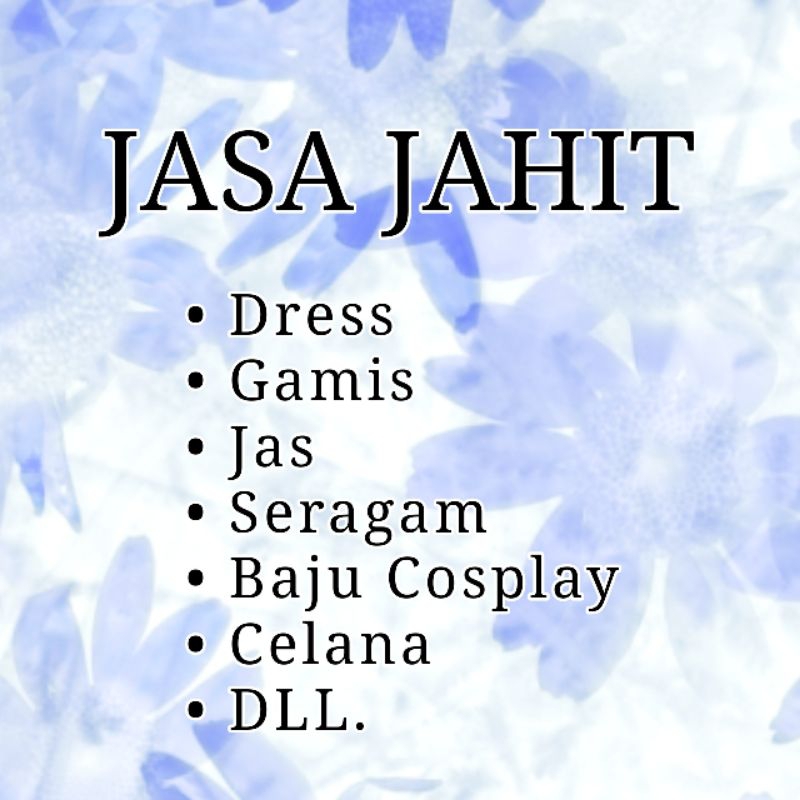 jasa jahit gamis