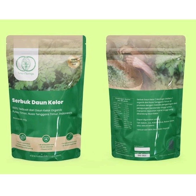 

TIMOR MORINGA - Serbuk Daun Kelor