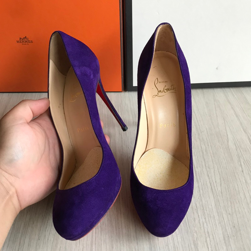 Christian Louboutin Heels Purple size 38