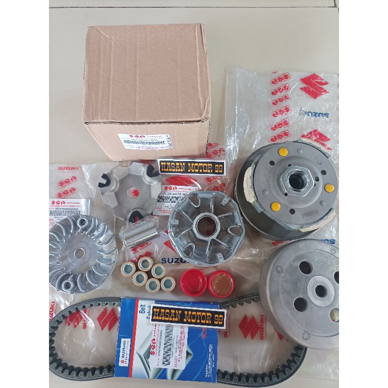 Paket Komplit Cvt Suzuki Spin 125 Spin
