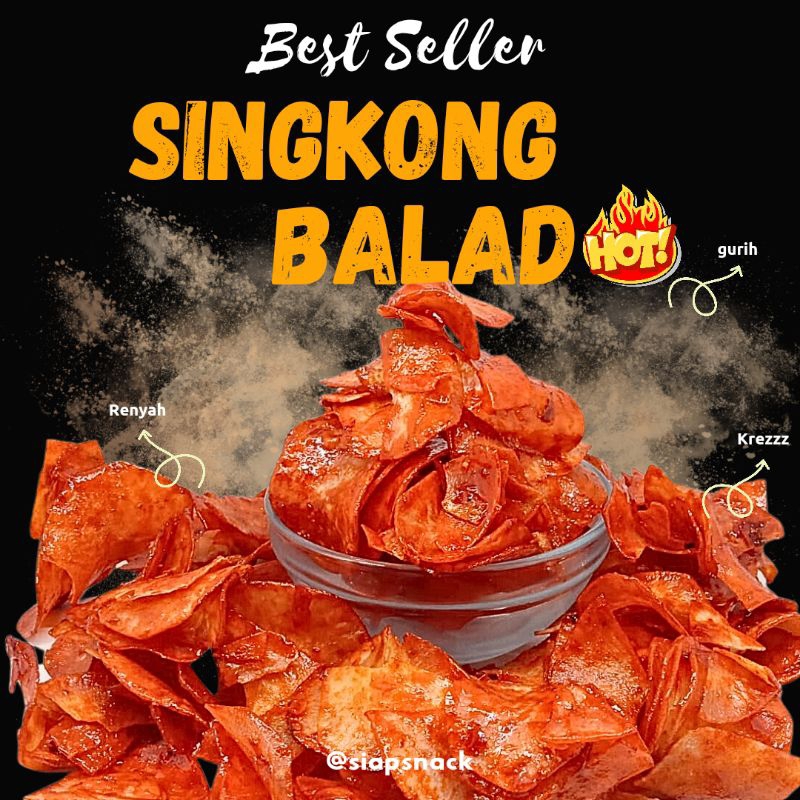 

Keripik Singkong Balado / Singkong Sanjay