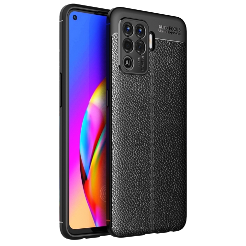 Case OPPO Reno 5F AutoFocus Leather Carbon Silikon