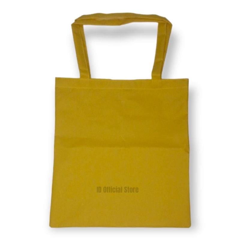 TOTEBAG CANVAS KUNING / TOTE BAG POLOS / GROSIR TOTEBAG KANVAS POLOS KPOP MURAH