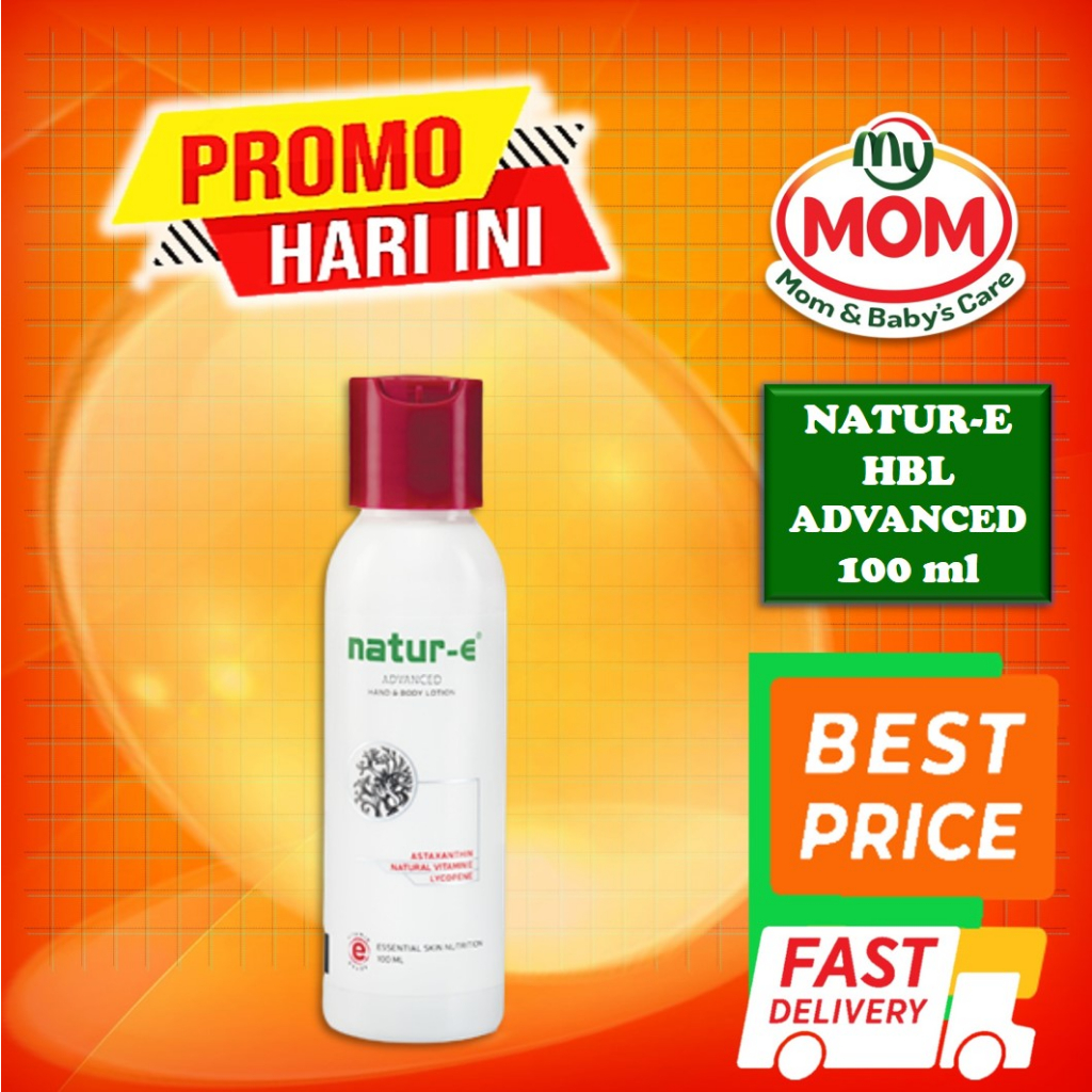 [BPOM] Natur-E Advanced Hand Body Lotion 100ml (Putih) / Natur E HBL / MY MOM