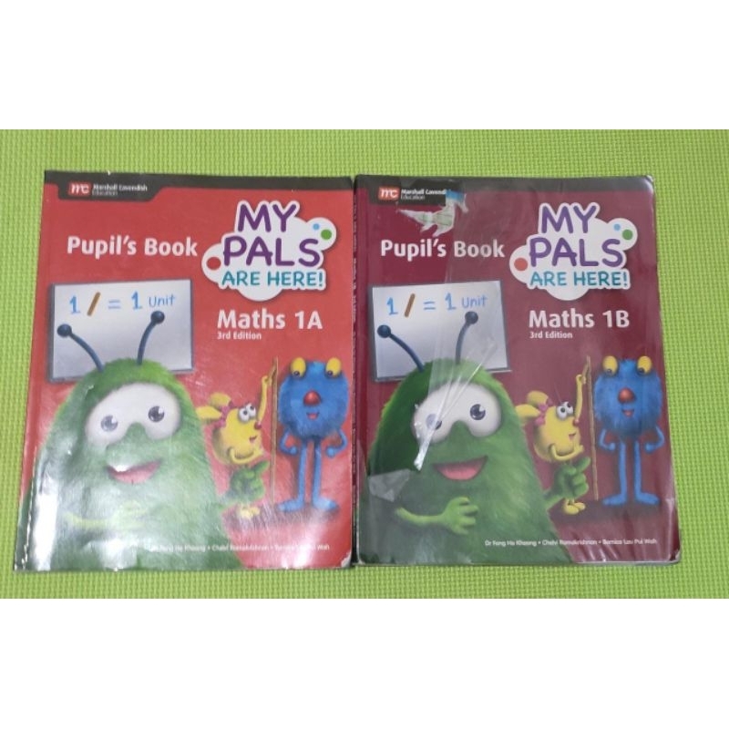 

MY PALS ARE HERE MARSHALL CAVENDISH MATH 1A PUPIL'S BOOK