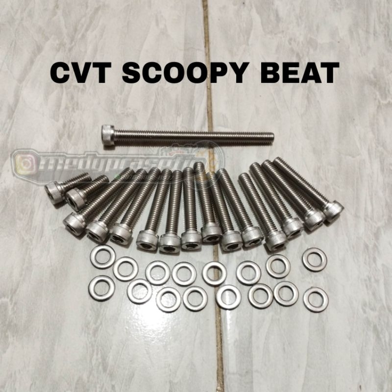 BAUT CVT BEAT SCOOPY VARIO 110 STAINLESS