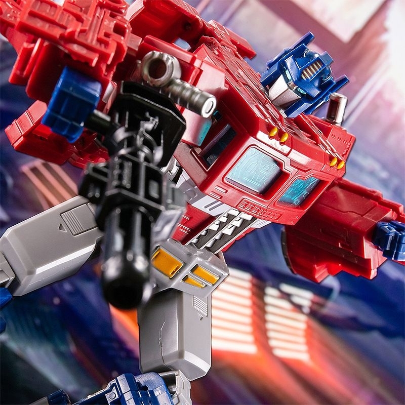 BPF Transformers Optimus Prime Oversized Deformation Robot Hunt Units
