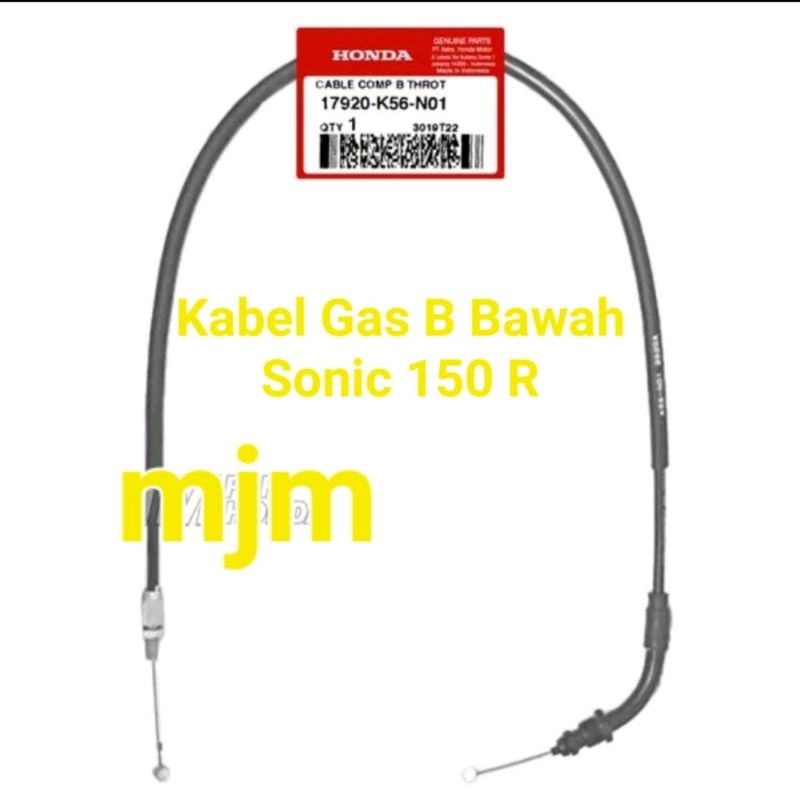 Kabel Gas B Bawah Sonic 150 R