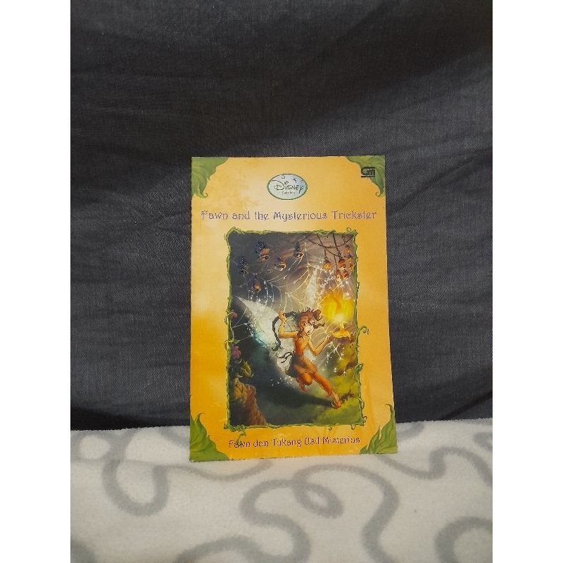 Novel Pixie Hollow Collection Fawn dan Tukang Usil Misterius preloved