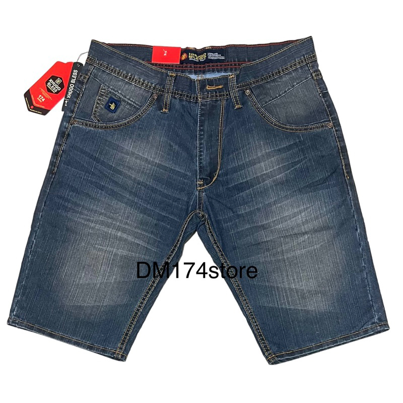 JEANS PENDEK PRIA//JEANS FASHION PENDEK PRIA//CELANA PENDEK PRIA BAHAN JEANS/DENIM//JEANS PENDEK DIS