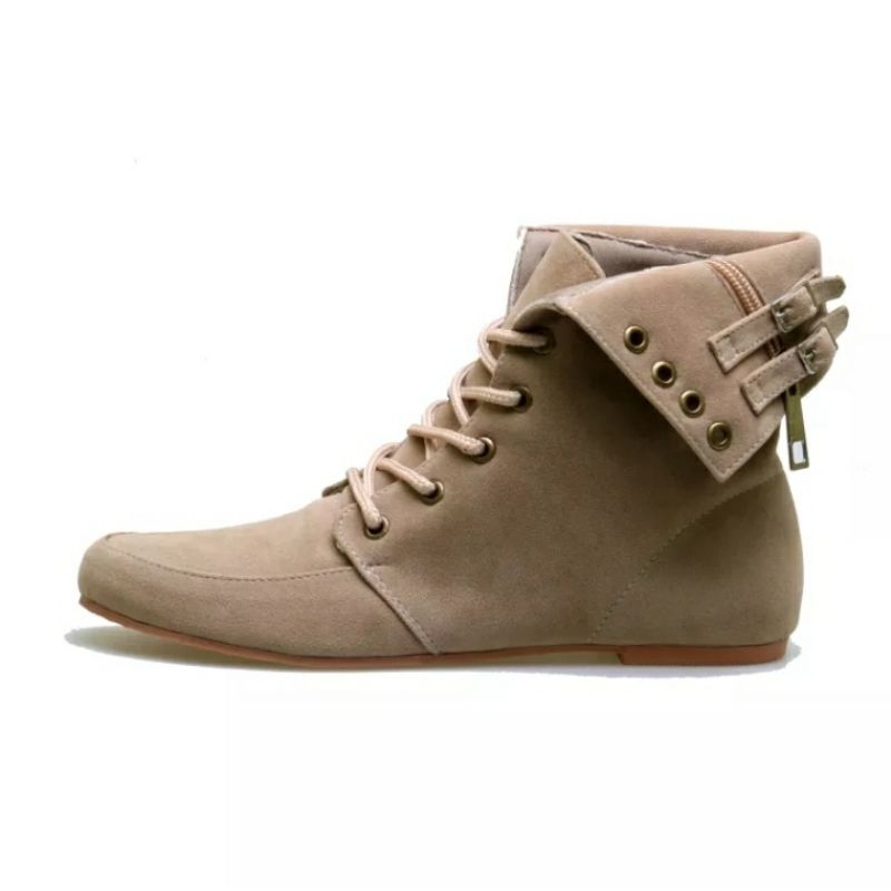 Ankle Boots Korean Sepatu Wanita