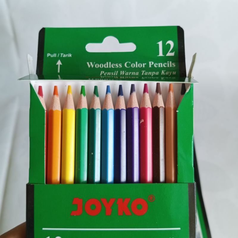 

pensil warna isi 12 terbaik merk joyko