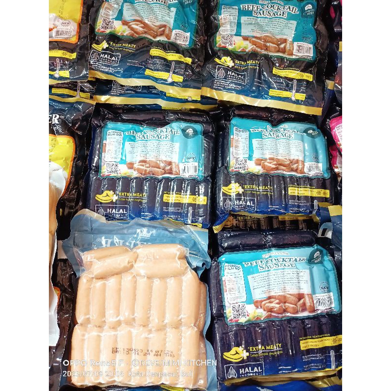 

Kanzler Sosis Beef Cocktail 500gr (36pc)