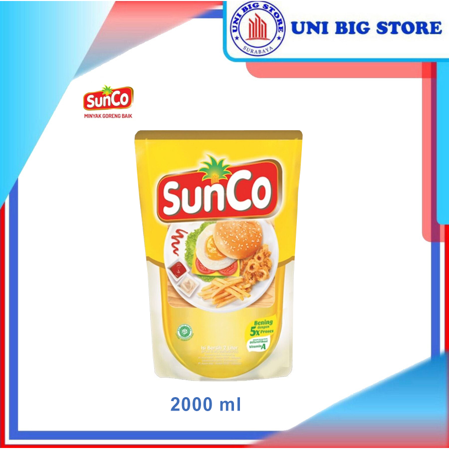 

SUNCO Minyak goreng 2 Liter + Vitamin A