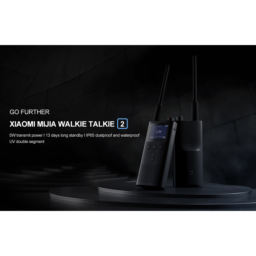 HT Walkie Talkie Dual Band 5W 5200 mAh 6km Mi XMDJJ02