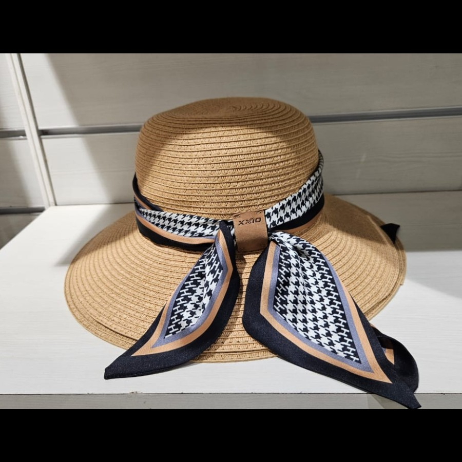 Golf XXIO ladies lady straw country hat topi wanita anyaman lebar