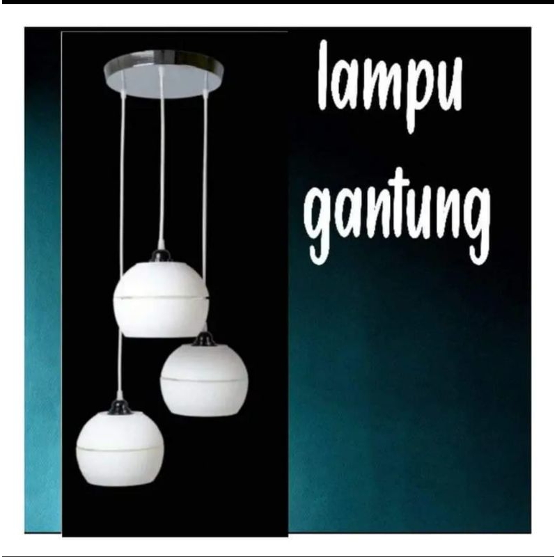 Lampu gantung || lampu gantung minimalis || lampu gantung home made free3lampu