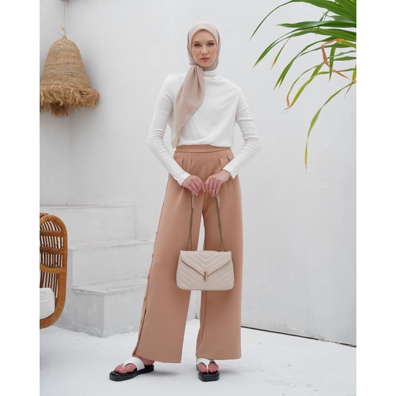Pants Kulot Casual/ Pants Kulot daily/ Pants Kulot Kantor/ Pants Kulot wanita/ Pants Kulot scuba/Pan