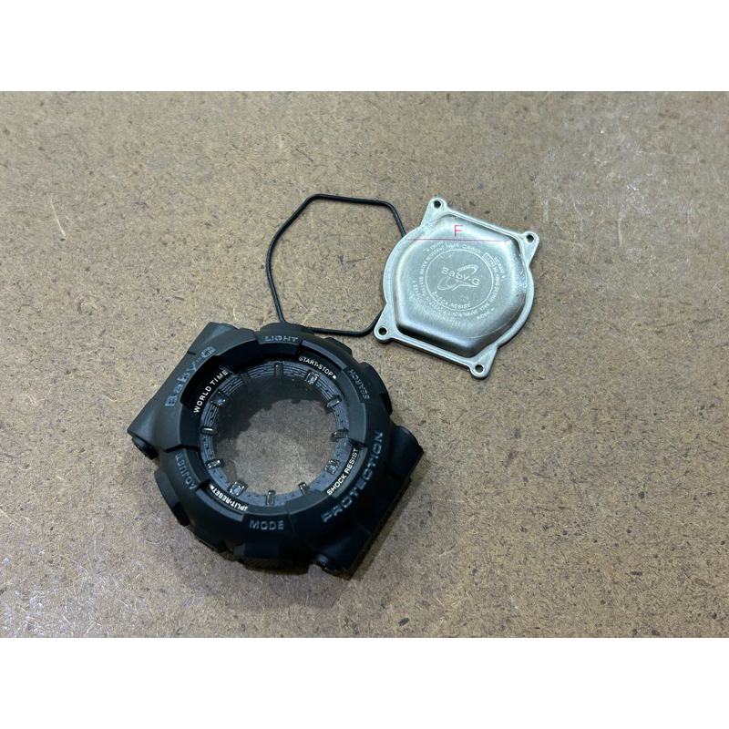 bezel jam casio baby-g / tutup & karet