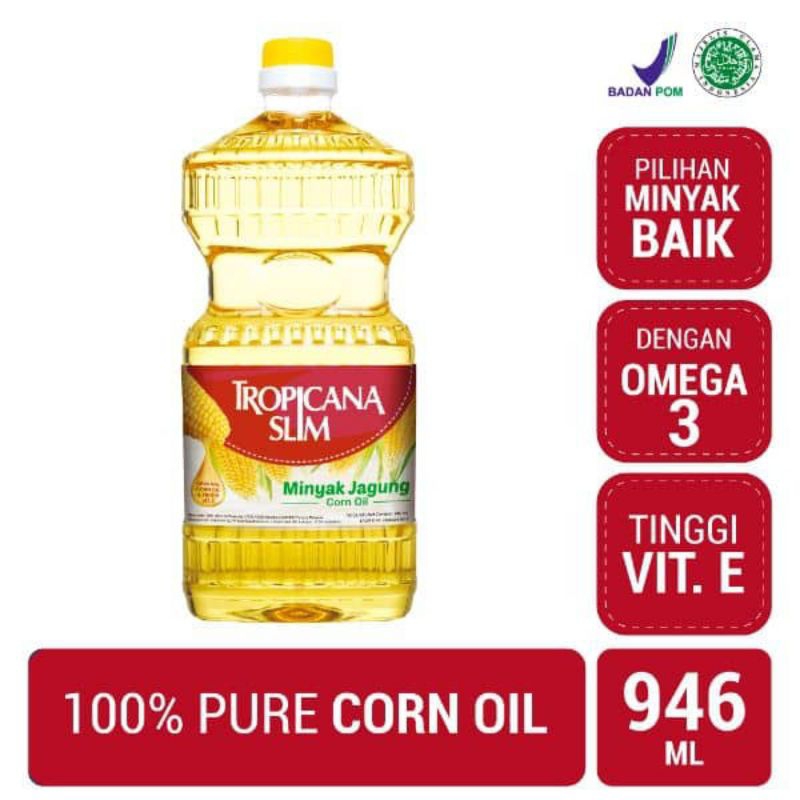

Minyak jagung Corn oil Tropicana slim 946 ml