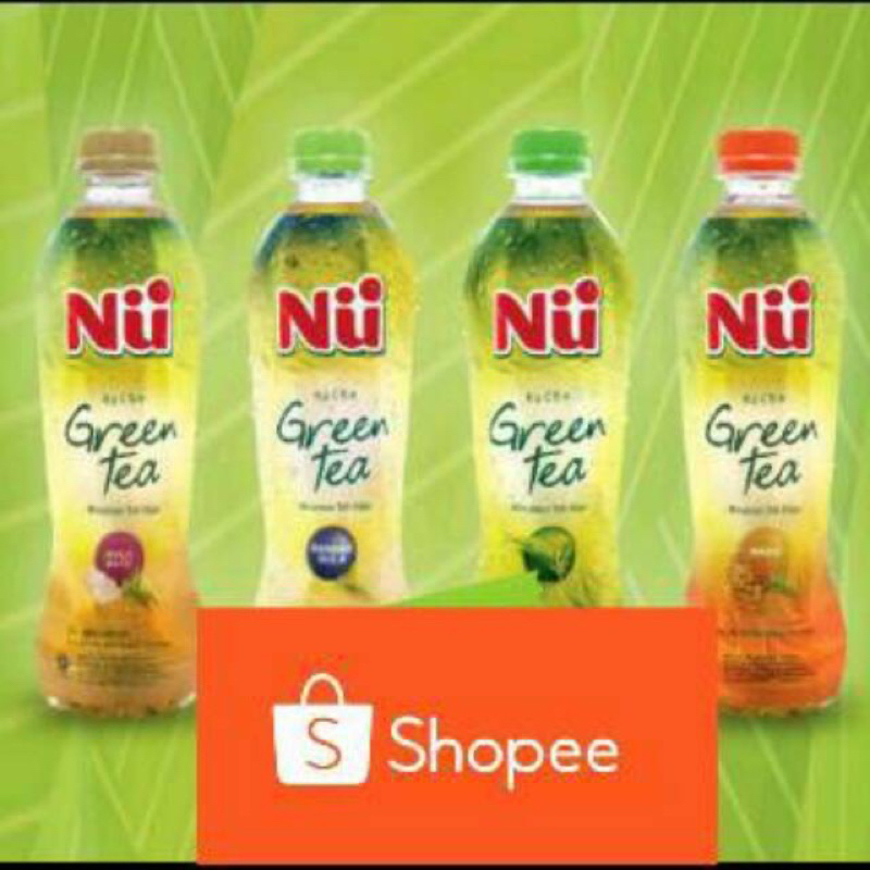 

nu green tea 450 ml x 24 botol /1 karton/1dos