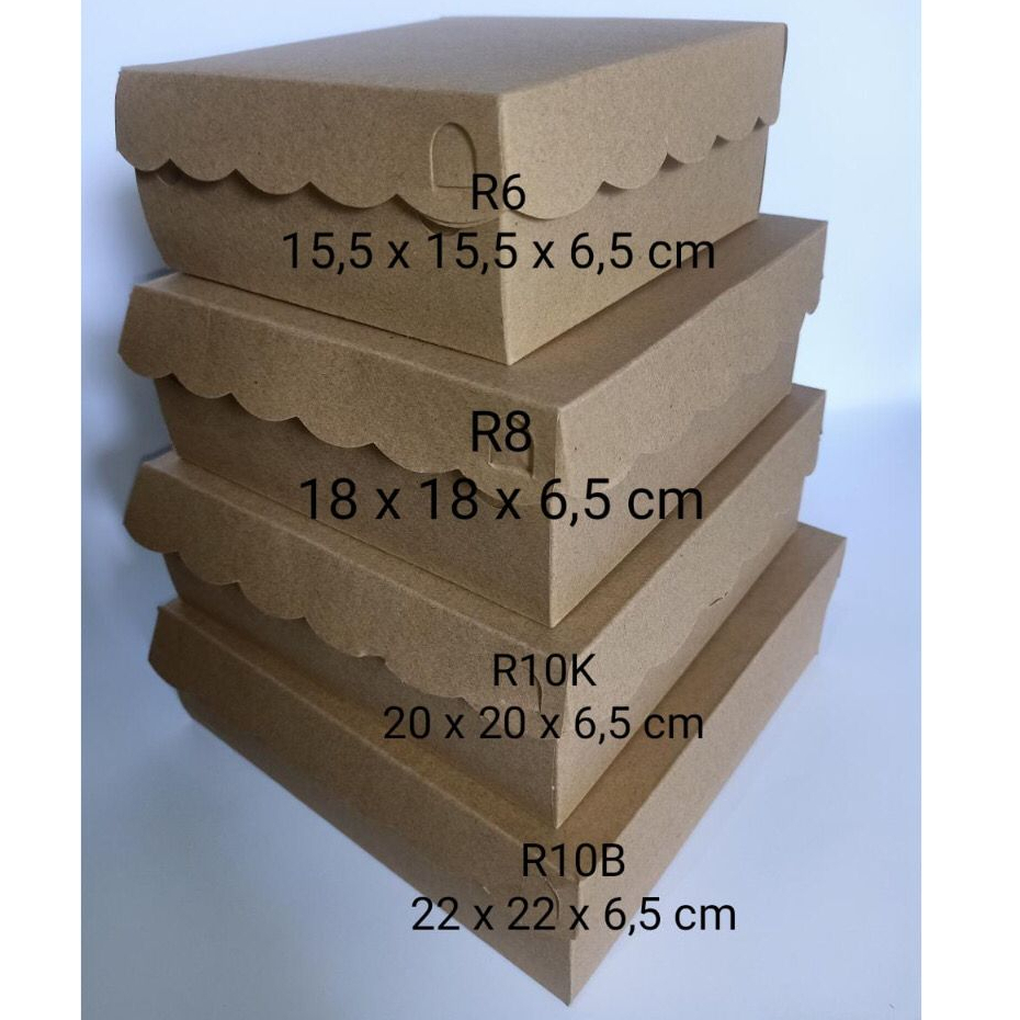 

GROSIR KARDUS NASI KOTAK COKLAT TEBAL PREMIUM KOTAK NASI RENDA KRAFT PAPER COKLAT 18X18
