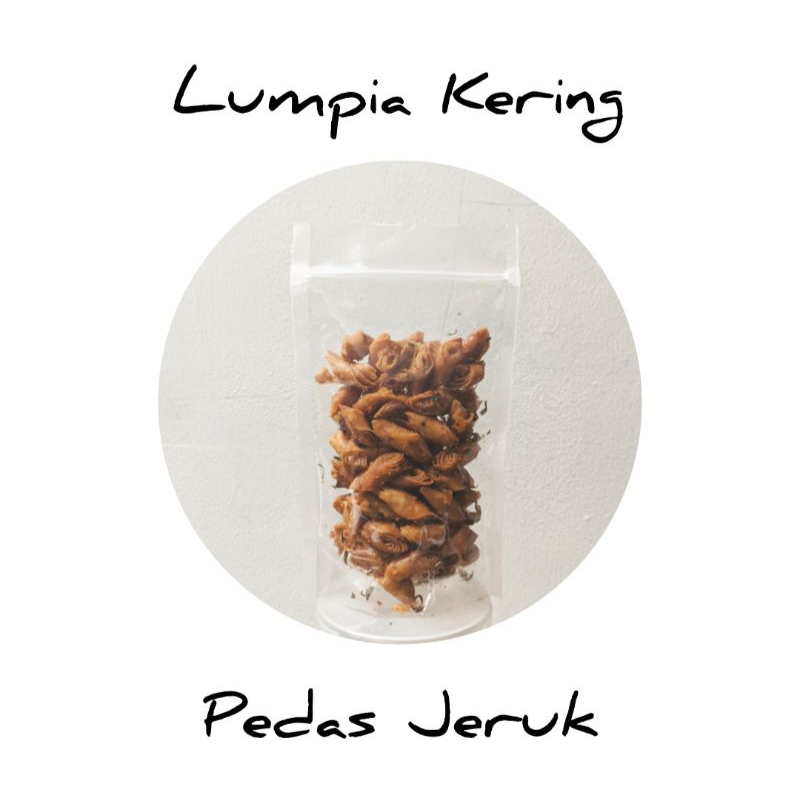 

Lumpia kering pedas jeruk 150gram