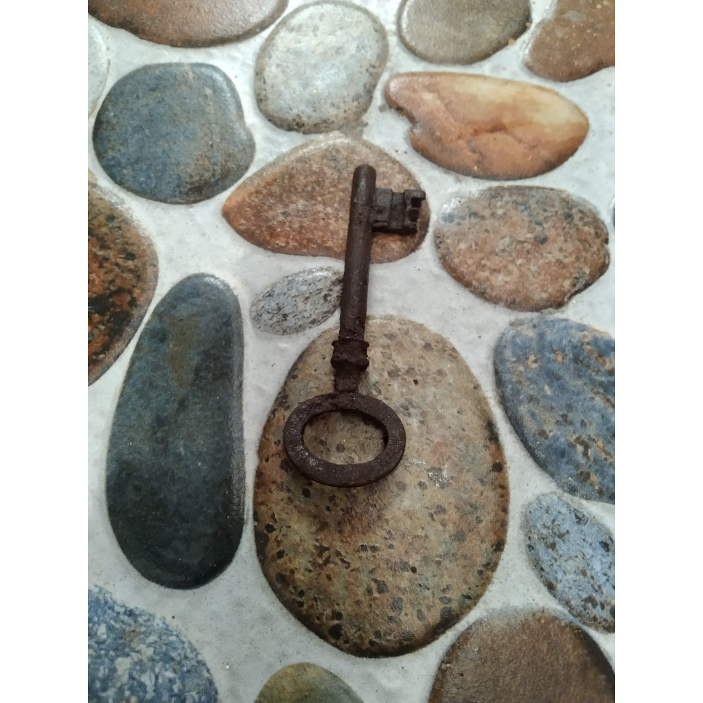 Barang Temuan Kunci Tua 7.5cm Kuno Jadul Antik