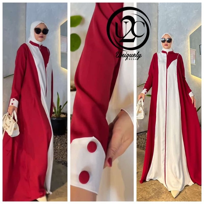 HURRIN PREMIUM DRESS BY BUTIK U2C GAMIS SYARI CANTIK TERBARU