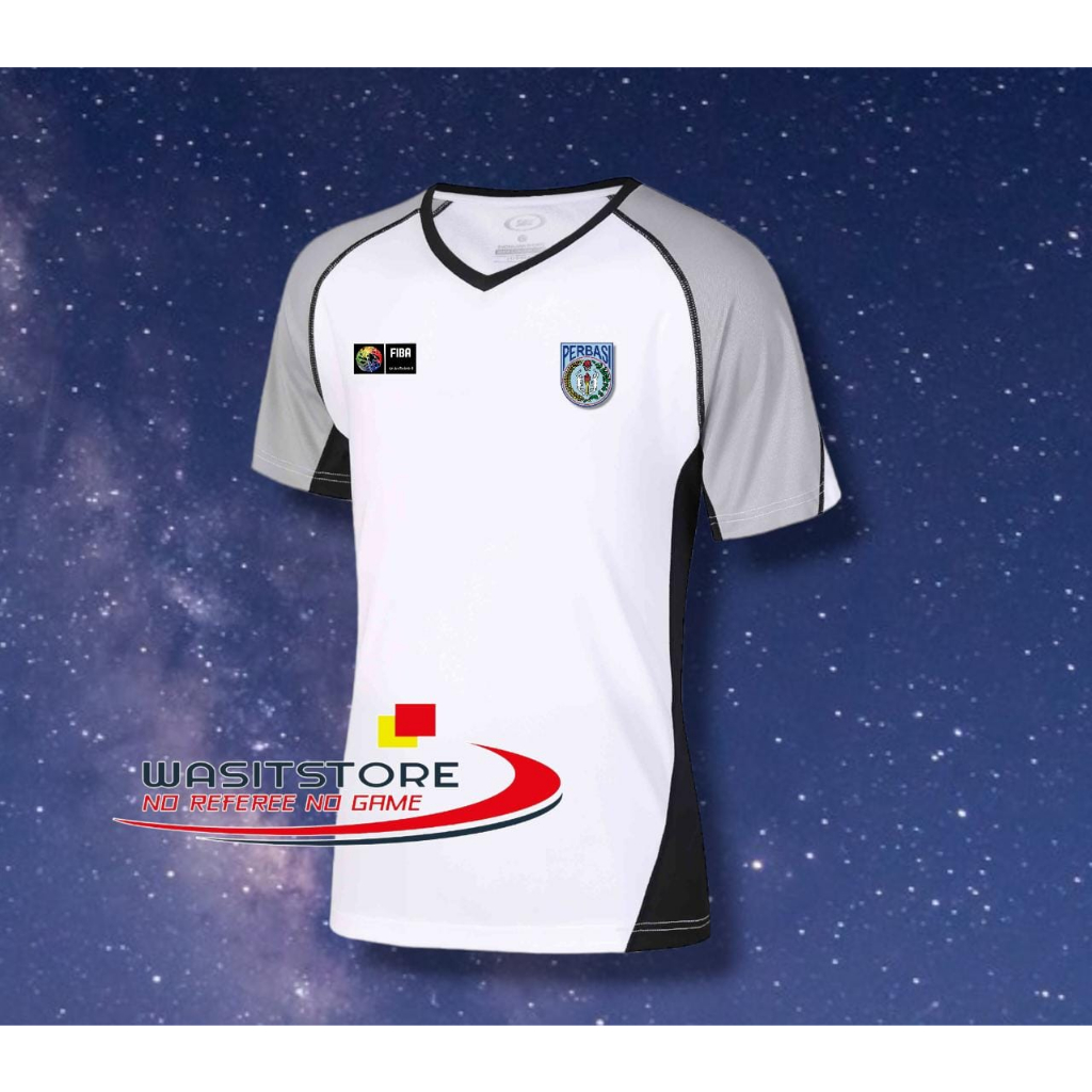 BAJU TUGAS WASIT BASKET ( FIBA - PERBASI )