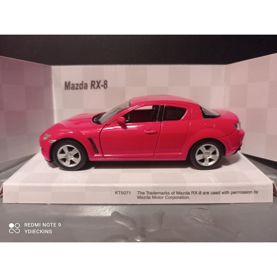 Diecast Kinsmart Miniatur Mobil Mazda RX8 - Red