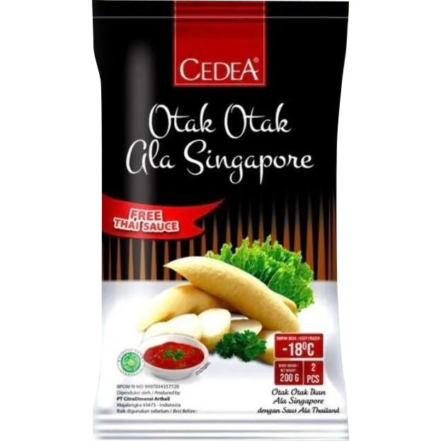 

Cedea Otak-otak Singapore 200 gr